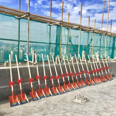 封頂大吉！千花綻放，惠州新地標(biāo)冉冉升起